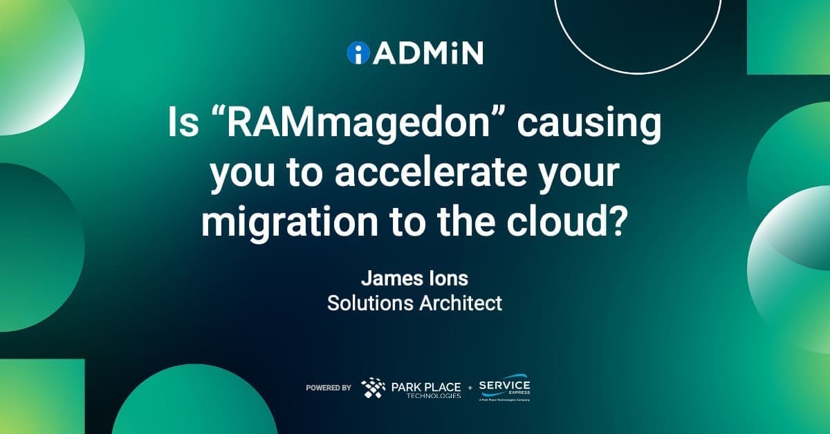 Is "RAMmagedon" causing you to accelerate your migration to the cloud?